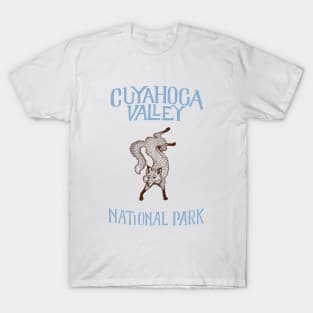 Cuyahoga Valley National Park: Falling Fox T-Shirt